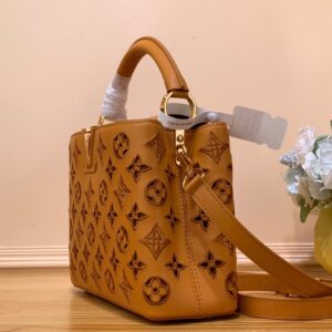 Túi Louis Vuitton LV Capucines Rep 11 Cao Cấp Nữ Màu Nâu 27x18x9cm (2)