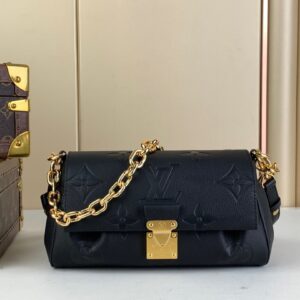 Túi Louis Vuitton LV Favorite Like Auth Màu Đen Họa Tiết Monogram 24x14cm (2)