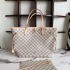 Túi Louis Vuitton LV Never Full Họa Tiết Monogram Rep 11 Màu Trắng 32x29x17cm (1)