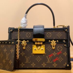 Túi Louis Vuitton LV Petite Malle V Replica 11 Họa Tiết Monogram 24x16x13cm (1)