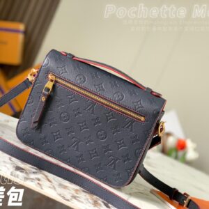 Túi Louis Vuitton LV Pochette Metis Replica 11 Họa Tiết Mono Dập Chìm 25x19x7cm (2)