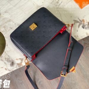 Túi Louis Vuitton LV Pochette Metis Replica 11 Họa Tiết Mono Dập Chìm 25x19x7cm (2)