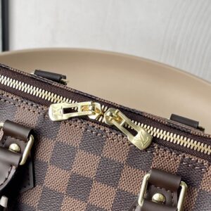 Túi Louis Vuitton LV Speedy Hoạ Tiết Damier Ebene Rep 11 Cao Cấp 25x22x15cm (2)