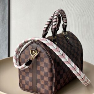 Túi Louis Vuitton LV Speedy Hoạ Tiết Damier Ebene Rep 11 Cao Cấp 25x22x15cm (2)