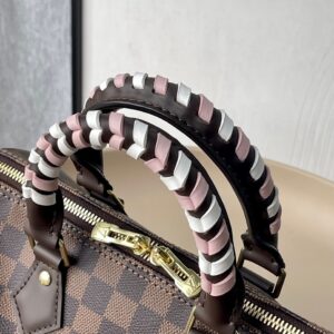 Túi Louis Vuitton LV Speedy Hoạ Tiết Damier Ebene Rep 11 Cao Cấp 25x22x15cm (2)