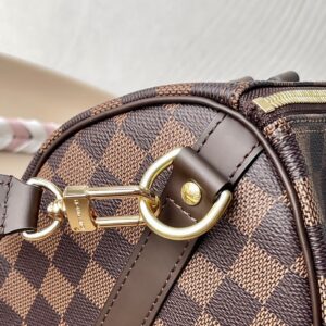 Túi Louis Vuitton LV Speedy Hoạ Tiết Damier Ebene Rep 11 Cao Cấp 25x22x15cm (2)