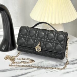 Túi Rep 11 Cao Cấp Dior Woc Nữ Màu Đen 21x11 (2)