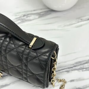 Túi Rep 11 Cao Cấp Dior Woc Nữ Màu Đen 21x11 (2)