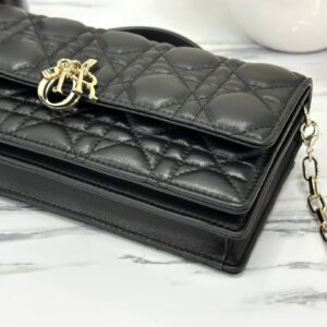 Túi Rep 11 Cao Cấp Dior Woc Nữ Màu Đen 21x11 (2)