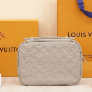 Túi Siêu Cấp Louis Vuitton LV Slock Taurillon Màu Trắng 22x18x8cm (1)