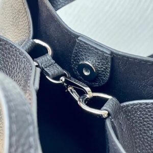 Túi Siêu Cấp Nữ Louis Vuitton LV Blossom Họa Tiết Monogram Màu Đen 20x20x12 (1)