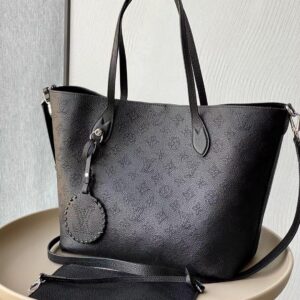 Túi Siêu Cấp Nữ Louis Vuitton LV Blossom Họa Tiết Monogram Màu Đen 20x20x12 (1)