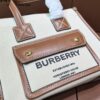 Túi Xách Burberry Horseferry Replica 11 Họa Tiết Truyền Thồng 23x8x19cm (2)