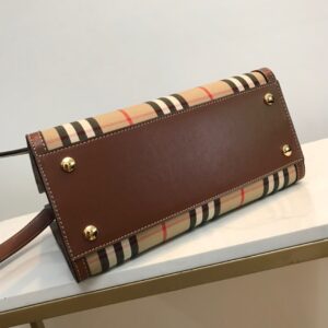 Túi Xách Burberry Vintage Replica 11 Nữ Họa Tiết Kẻ Logo 26×13 (2)
