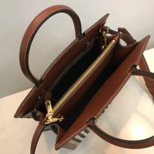 Túi Xách Burberry Vintage Replica 11 Nữ Họa Tiết Kẻ Logo 26×13 (2)