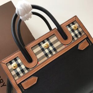 Túi Xách Cao Cấp Burberry Vitage Nữ Quai Da 26×13 (2)