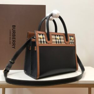Túi Xách Cao Cấp Burberry Vitage Nữ Quai Da 26×13 (2)