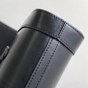 Túi Xách Cao Cấp Celine Triomphe Mini Logo Thêu Nổi Màu Đen 19 (2)