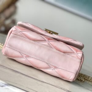 Túi Xách Cao Cấp Louis Vuitton LV Twist Nữ Màu Hồng 23x16x10cm (2)