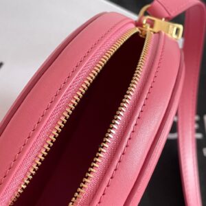 Túi Xách Celine Mini Replica 11 Hình Bầu Dục Màu Hồng 16×12 (2)