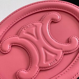 Túi Xách Celine Mini Replica 11 Hình Bầu Dục Màu Hồng 16×12 (2)