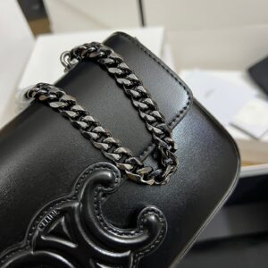 Túi Xách Celine So Black Replica 11 Cao Cấp Nữ Màu Đen 20x12cm (2)