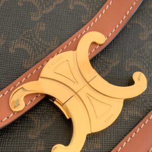 Túi Xách Celine Triomphe Replica 11 Họa Tiết Monogram 18x5x14x6cm (2)