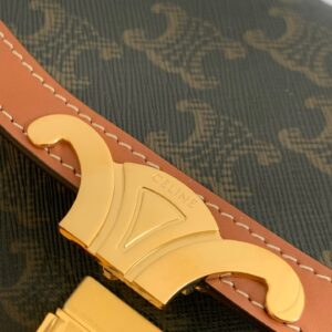 Túi Xách Celine Triomphe Replica 11 Họa Tiết Monogram 18x5x14x6cm (2)