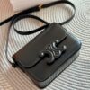 Túi Xách Celine Triomphe Shoulder Bag Rep 11 Nữ Khóa Đen Bóng 18 (2)
