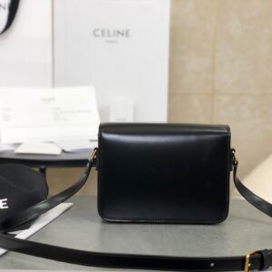 Túi Xách Celine Triomphe Shoulder Bag Replica 11 Khóa Vàng Bóng 18 (2)