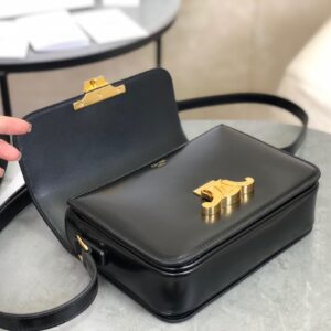 Túi Xách Celine Triomphe Shoulder Bag Replica 11 Khóa Vàng Bóng 18 (2)