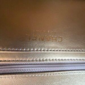 Túi Xách Chanel Handle Bag Mini Màu Vàng Replica 11 Cao Cấp 20cm (2)