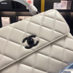 Túi Xách Chanel Trendy Replica 11 Cao Cấp Màu Trắng 25cm (2)