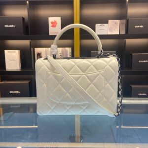 Túi Xách Chanel Trendy Replica 11 Cao Cấp Màu Trắng 25cm (2)