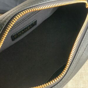 Túi Xách Chanel Vintage Replica 11 Cao Cấp Màu Đen 25x14x9cm (2)