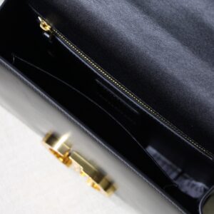 Túi Xách Dior 30 Montaigne Replica 11 Cao Cấp Nữ Màu Đen 24x17x8cm (2)