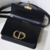 Túi Xách Dior 30 Montaigne Replica 11 Cao Cấp Nữ Màu Đen 24x17x8cm (2)