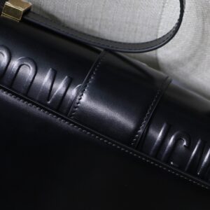 Túi Xách Dior 30 Montaigne Replica 11 Cao Cấp Nữ Màu Đen 24x17x8cm (2)