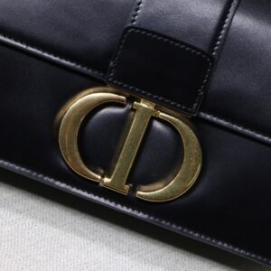Túi Xách Dior 30 Montaigne Replica 11 Cao Cấp Nữ Màu Đen 24x17x8cm (2)