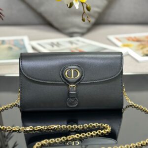 Túi Xách Dior Bobby Clutch Rep 11 Cao Cấp Nữ Màu Đen 21 (2)