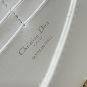 Túi Xách Dior Bobby Clutch Rep 11 Cao Cấp Nữ Màu Trắng 21 (3)
