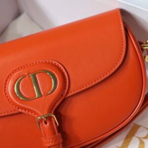Túi Xách Dior Bobby East-West Replica 11 Cao Cấp Màu Cam 21x12x5cm (2)