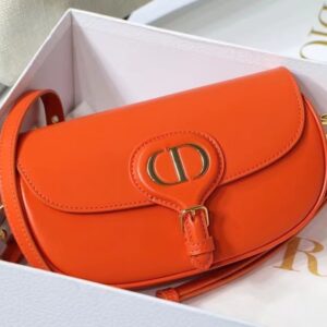 Túi Xách Dior Bobby East-West Replica 11 Cao Cấp Màu Cam 21x12x5cm (2)