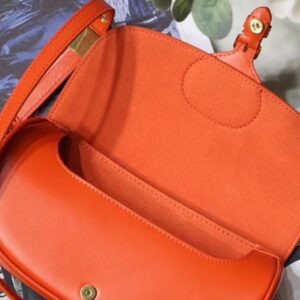 Túi Xách Dior Bobby East-West Replica 11 Cao Cấp Màu Cam 21x12x5cm (2)