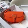 Túi Xách Dior Bobby East-West Replica 11 Cao Cấp Màu Cam 21x12x5cm (2)