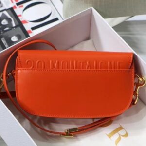 Túi Xách Dior Bobby East-West Replica 11 Cao Cấp Màu Cam 21x12x5cm (2)
