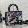 Túi Xách Dior Lady Đính Cườm Like Auth Khóa Vàng 24cm (2)