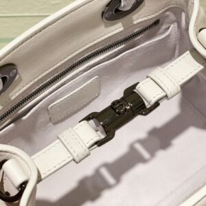 Túi Xách Dior Lady Replica 11 Cao Cấp Nữ Màu Trắng 24cm (1)