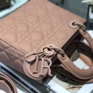 Túi Xách Dior Lady Utral Matte Bags Replica 11 Cao Cấp 20cm (2)