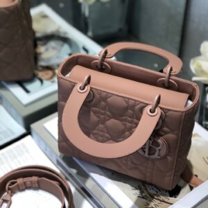 Túi Xách Dior Lady Utral Matte Bags Replica 11 Cao Cấp 20cm (2)